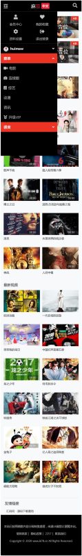 苹果cms V10 七色中文 二开苹果cms视频 图片 小说网站源码模板-我的网站