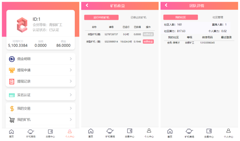图片[1]-2021最新区块链源码修复版+带商城+带签到功能+虚拟币，PCO区块挖矿源码-我的网站