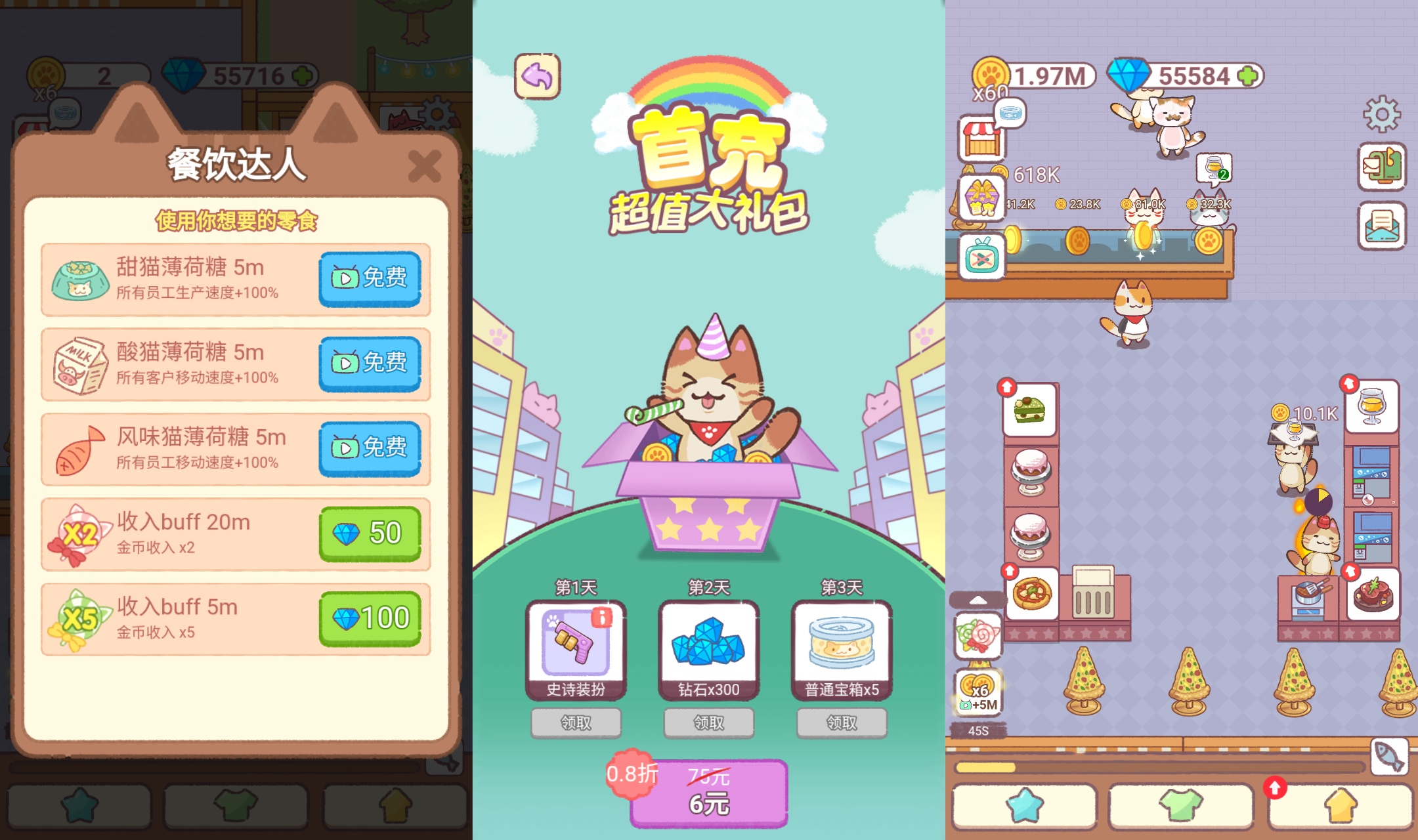 【喵大人物语H5】微信抖音小游戏+模拟经营+源码+全自动搭建服务端+windows服务端-我的网站