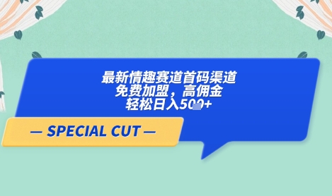【轻云】最新情趣赛道首码渠道，免费加盟，高佣金，轻松日入5张+-我的网站