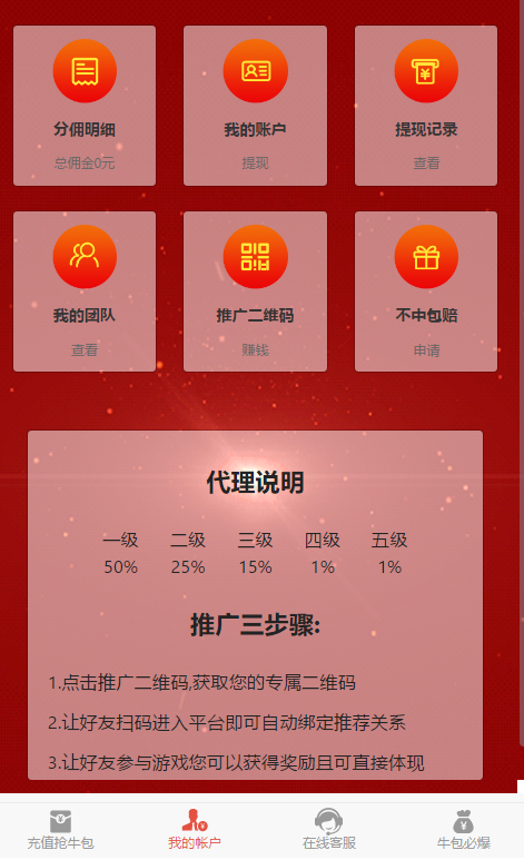 2021最新H5拆红包互换源码带有五级分销推广系统+图文教程+对接了Z支付-我的网站