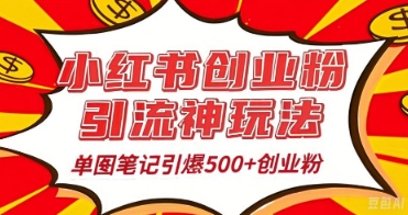 25年最新实测小红书爆文日引500+创业粉-我的网站