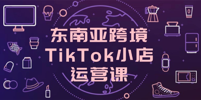 （14390期）东南亚跨境TikTok小店运营课，掌握店铺设置与流量转化核心技巧-我的网站