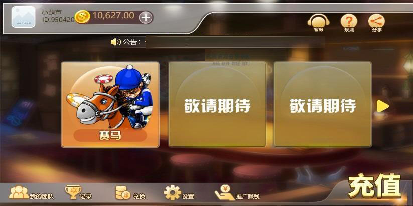H5赛马娱乐游戏源码 积分娱乐小游戏对接微信公众号-我的网站