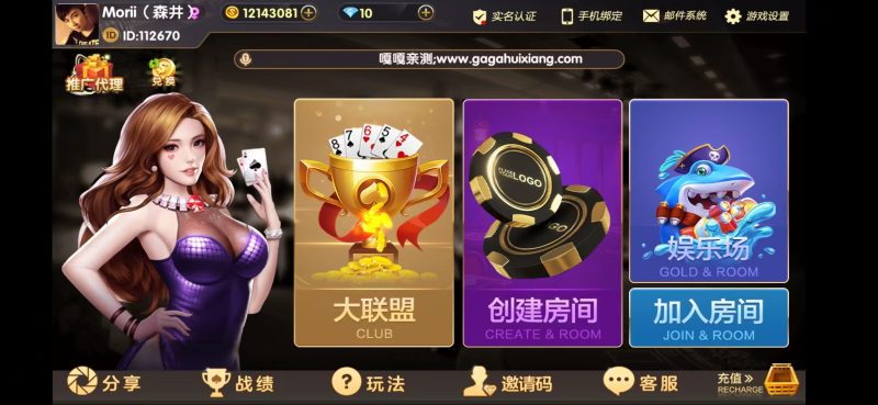 嘎嘎亲测–VV娱乐联盟完整组件 乐在其中二开完整数据 金币房卡双模式大联盟-我的网站